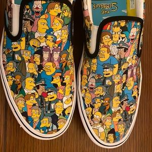Simpsons X Vans Limited Edition Comfycush Slip-On “Springfield”. Released 6/5/20
